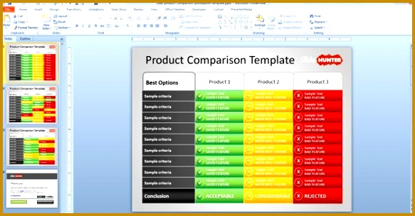 powerpoint parison template free product parison powerpoint template ideas 304583