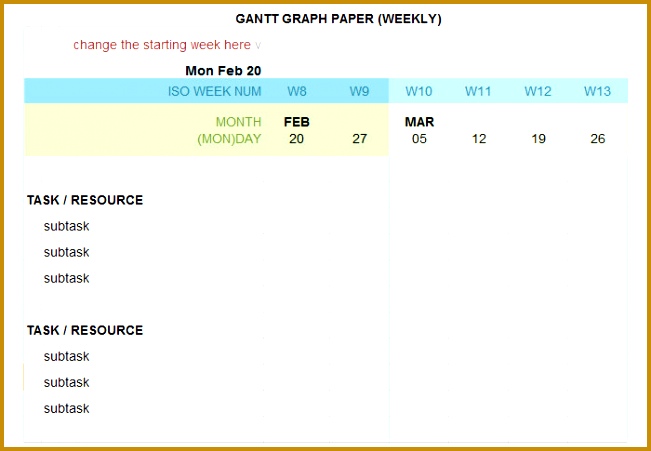 work chart template 451651