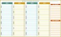 3 Daily Checklist Template for Office Work