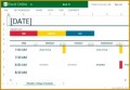 5 Daily Class Schedule Template