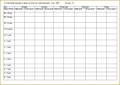 8 Daily Fitness Calendar Template