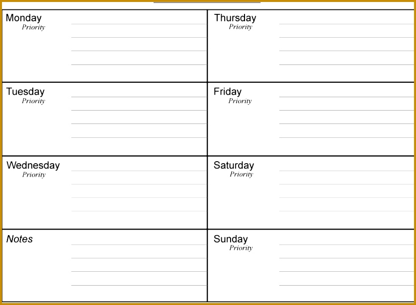 online weekly planner template online weekly planner printable weekly planner 615837