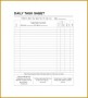 4 Daily Task Daily Checklist Template