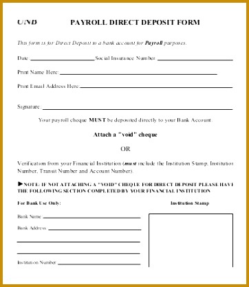 direct deposit form 362418