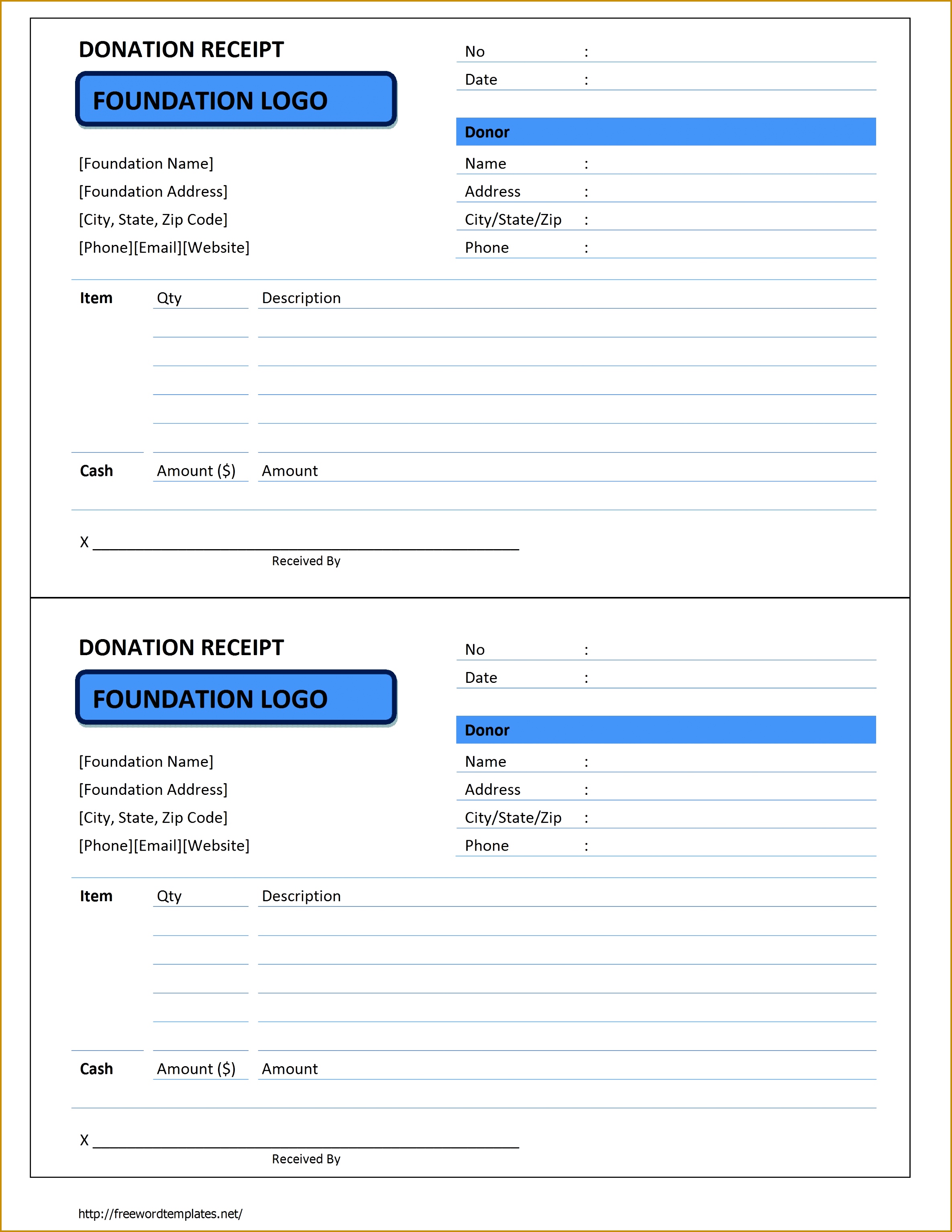 Tax donation receipt template 1 23713069