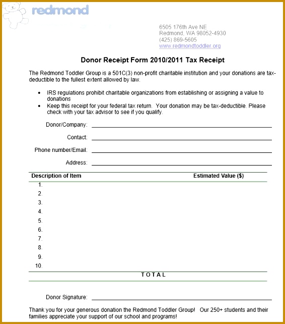 Here is preview of another Sample Donation Contribution Receipt Template created using MS Word 642566