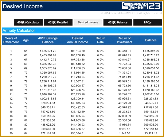401 k Savings Calculator ekfmq 401 k Savings Calculator 467558