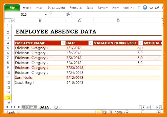 5 attendance sheet template excel for employee gisgh attendance sheet template excel for employee Employee Attendance Template Word 396563