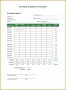 5 Employee Time Card Template