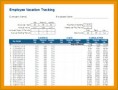 4 Employee Vacation Tracker Template