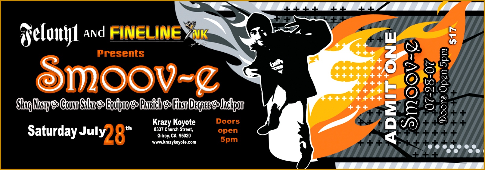 event ticket template word 5651611
