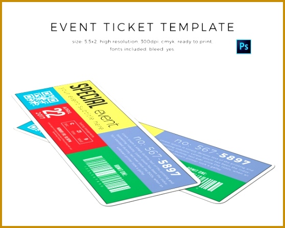 event ticket templates 446558