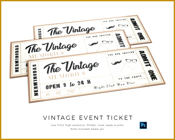 event ticket templates 446558