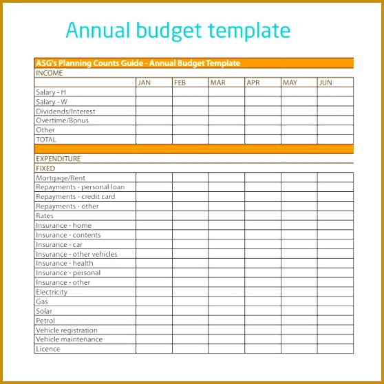 Small Business Annual Bud Template Small Business Annual Bud Template The Best And The Future Download 558558