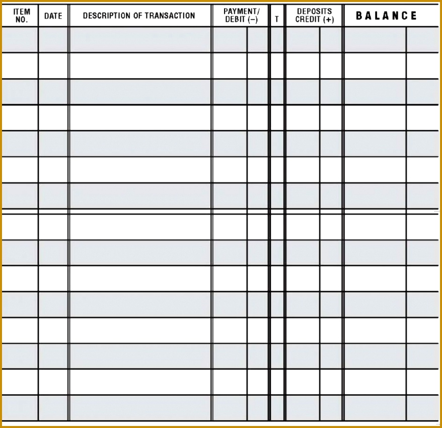 Checks Template Microsoft Checkbook Register Download Checkbook Registers For Sale 878850