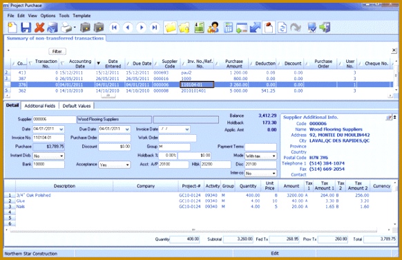 Procurement Access Database Template 376582