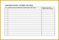 4 Excel Facility Maintenance Checklist Template