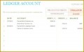 6 Excel General Ledger Template