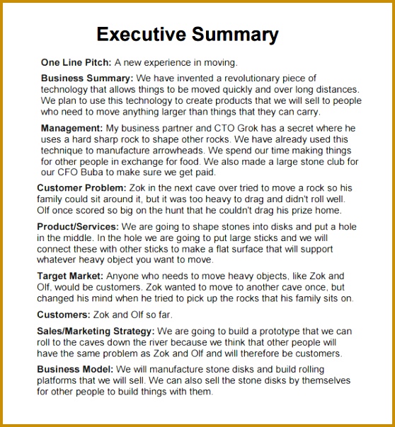executive report template 558604