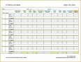 10 Exercise Calendar Template