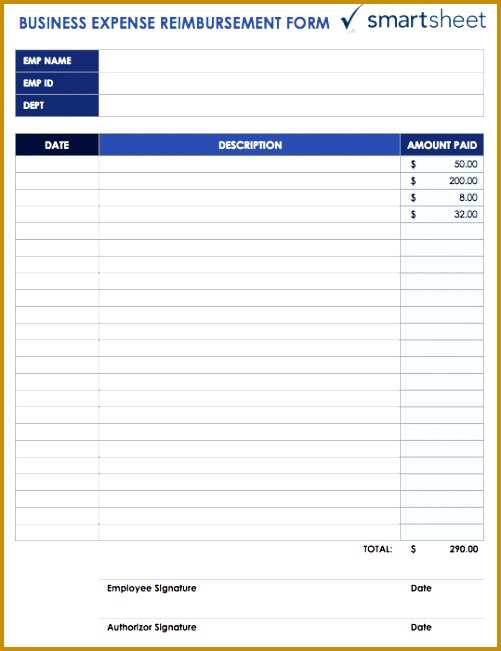 free expense report templates 651501