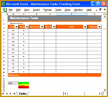 excel maintenance 372334