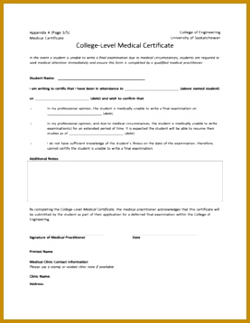 Medical Certificate University of Saskatchewan College engineering usask 277358