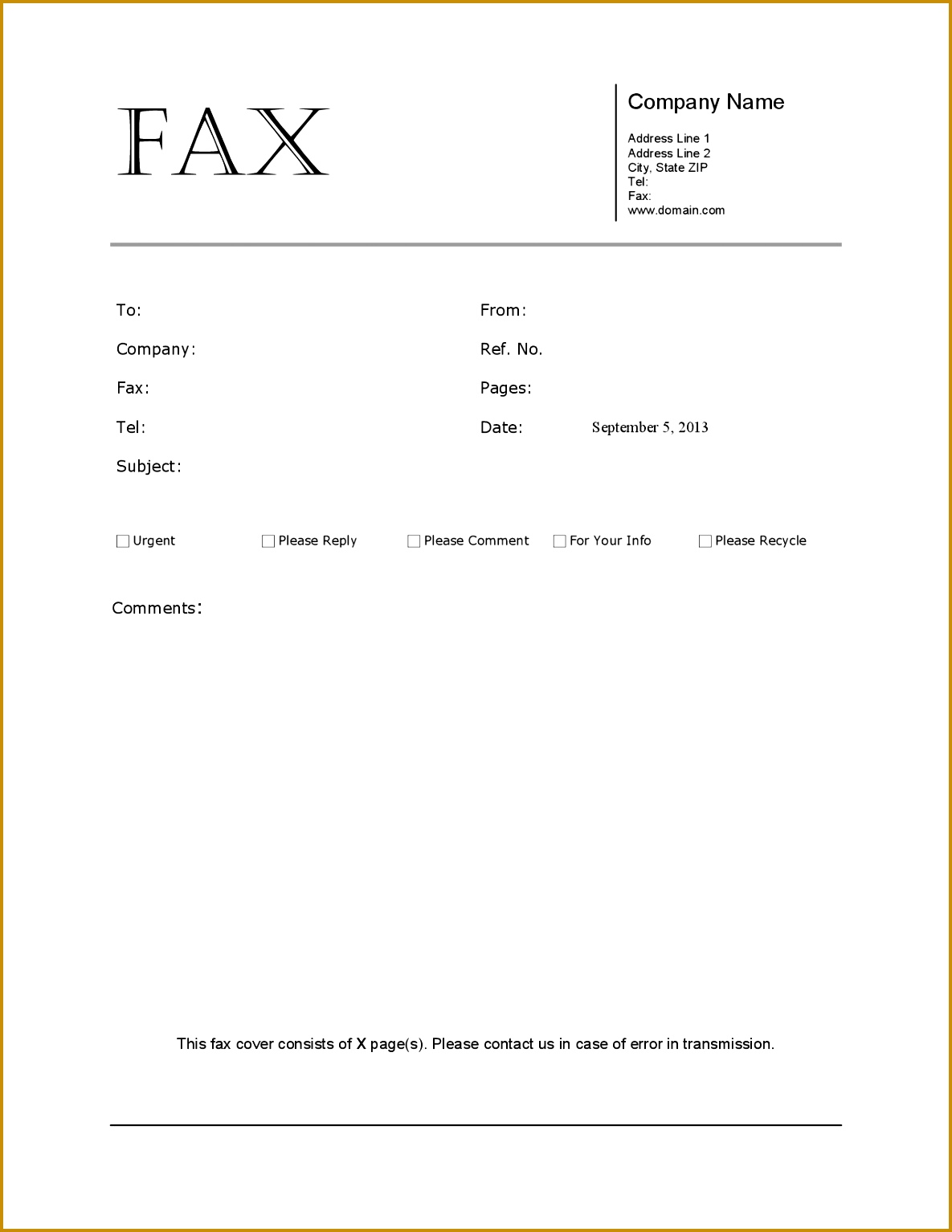 post fax cover template word doc 11851534