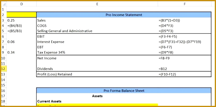 Free Financial Statement Template Generic Financial Statement Template 372747