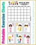 7 Fitness Chart Template