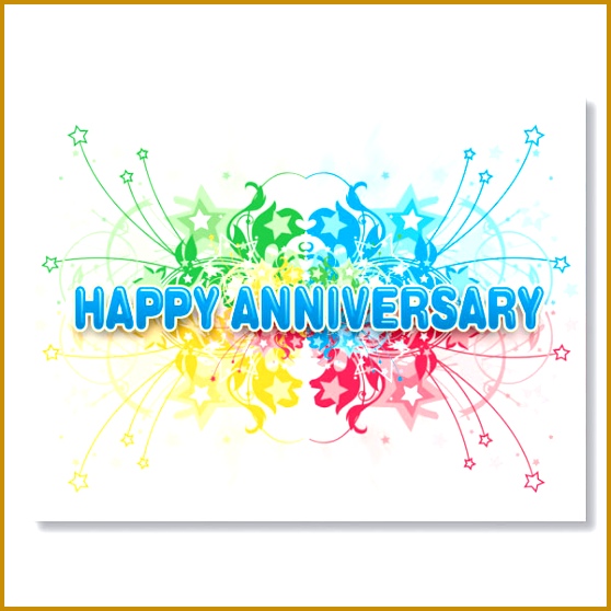 starburst anniversary cards 558558
