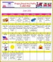 8 Homework Calendar Template