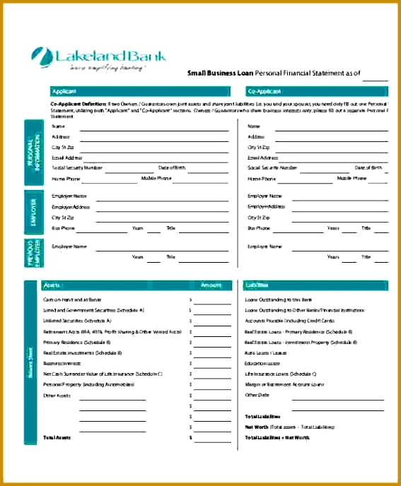 6 business in e statement template 688567