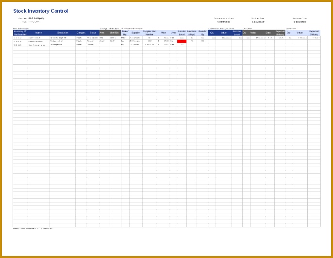 Inventory Control Template Stock Inventory Control Spreadsheet jkuew Inventory Control Template " 531686