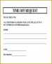 3 Leave Request form Template
