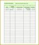 6 Ledger Spreadsheet Template