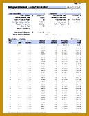 Simple Interest Loan Calculator 167129