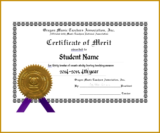 merit certificate templates sample merit certificate template 10 free documents in pdf ideas 558465