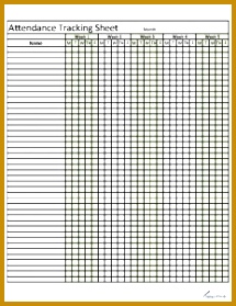 Attendance Sheet 279215