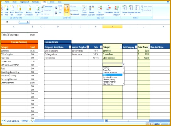 business expense tracker template 18 expense tracking templates free sample example format 401544