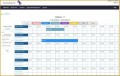 6 Monthly Conference Room Schedule Template