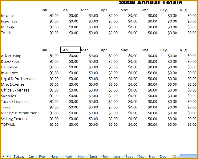 Expense Report Template For Excel 643516