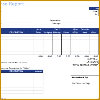 Monthly Expense Report Template Archives Excel Templates 3cbhi 9 Expense Report Templates 339339