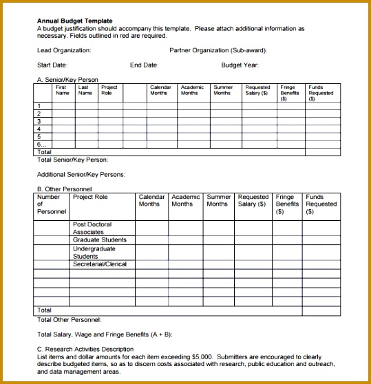 7 Not For Profit Bud Templates Excel Templates 558539