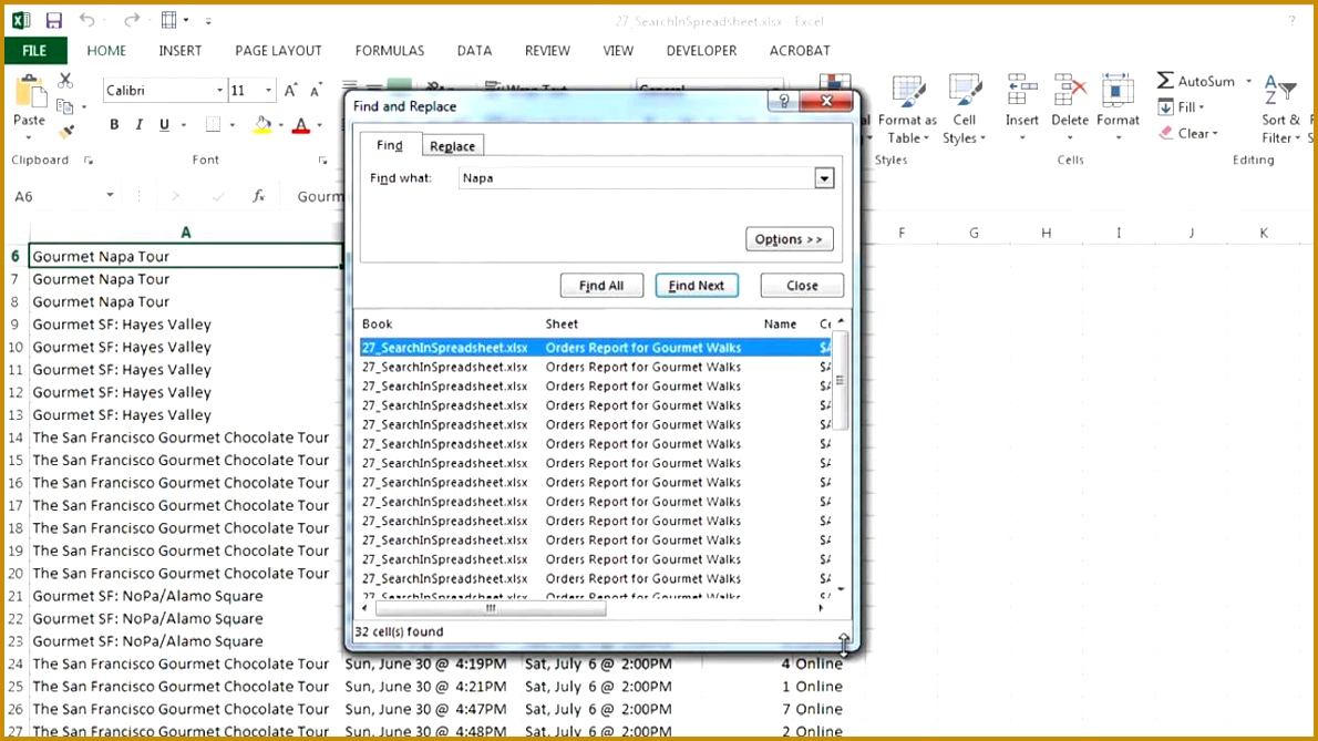 How to Do a Search on an Excel Spreadsheet Microsoft Excel Help 6691190