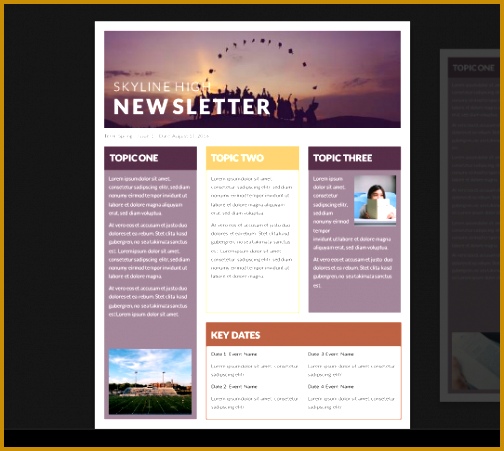 15 free microsoft word newsletter templates for teachers school word newsletter template 504451
