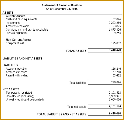 nonprofit balance sheet 474493