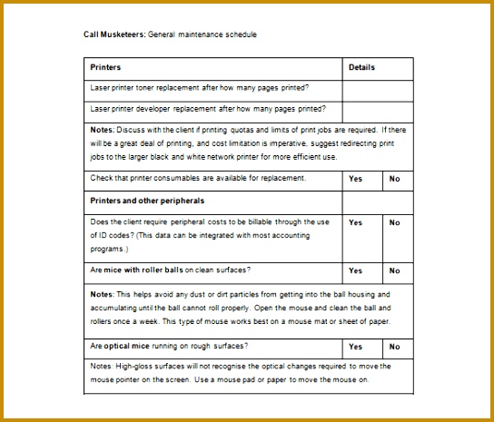 Maintenance Schedule Template in Word Format is a momentous template that helps you trace any of your work schedules be it for your vehicle maintenance 544465