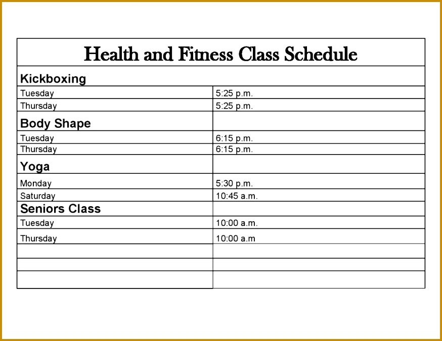 9 Fitness Calendar Templates Excel Templates dmdcv fitness calendar template 888 874675