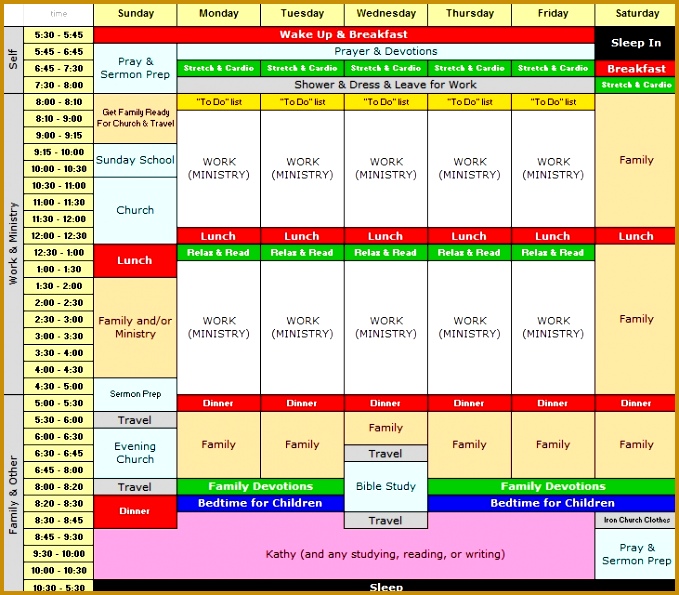 Ideal Week 595679